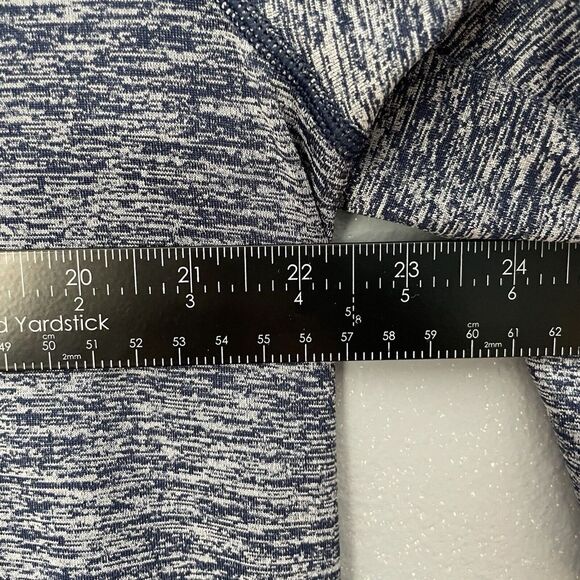 Under Armour Shirt Mens L 1/4 Zip Long‎ Sleeve Heat Gear Thermal Base Layer Blue - Picture 5 of 10